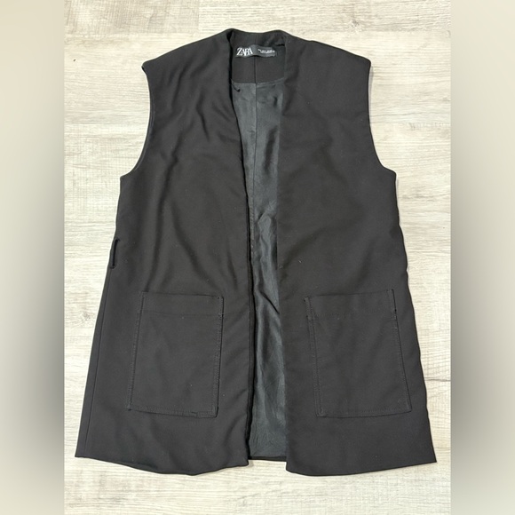🔥Zara Women’s Black Vest - Picture 1 of 5